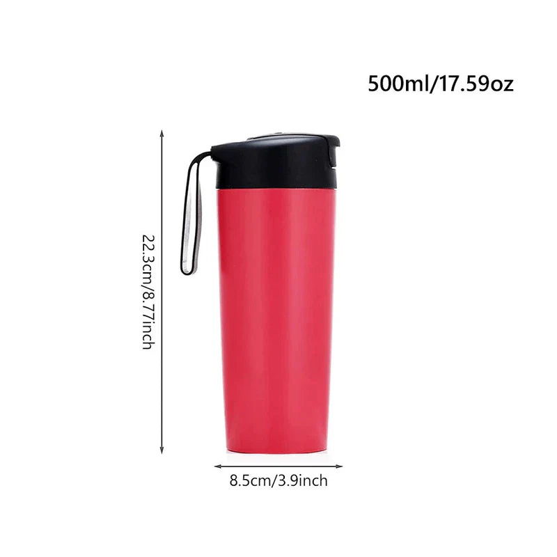 Anti-Tip Secure Base No Spill Tumbler Mug