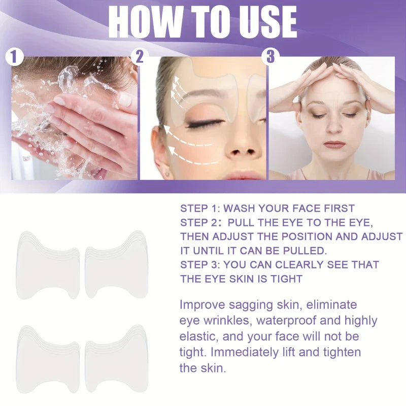 Anti-Wrinkle Forehead Frown Line Patches (10)