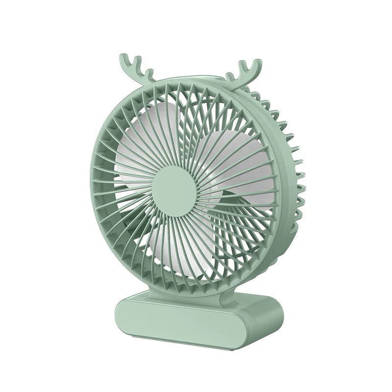Antler Design Usb Desktop Fan