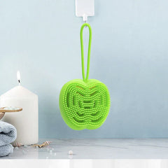 Apple Shape Long Handle Bath Brush