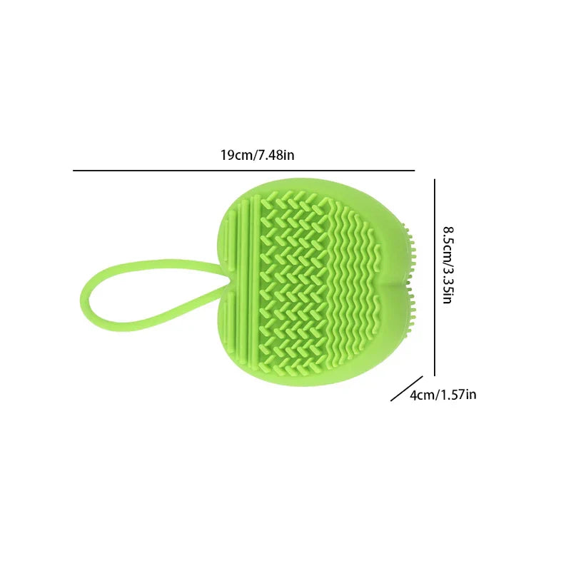 Apple Shape Long Handle Bath Brush