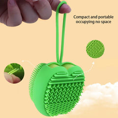 Apple Shape Long Handle Bath Brush