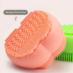 Apple Shape Long Handle Bath Brush