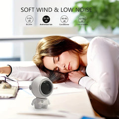 Astronaut Bladeless Neck Fan USB Rechargeable