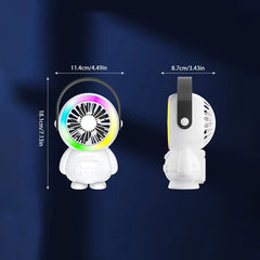 Astronaut Mini Handheld Usb Fan