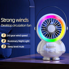 Astronaut Mini Handheld Usb Fan