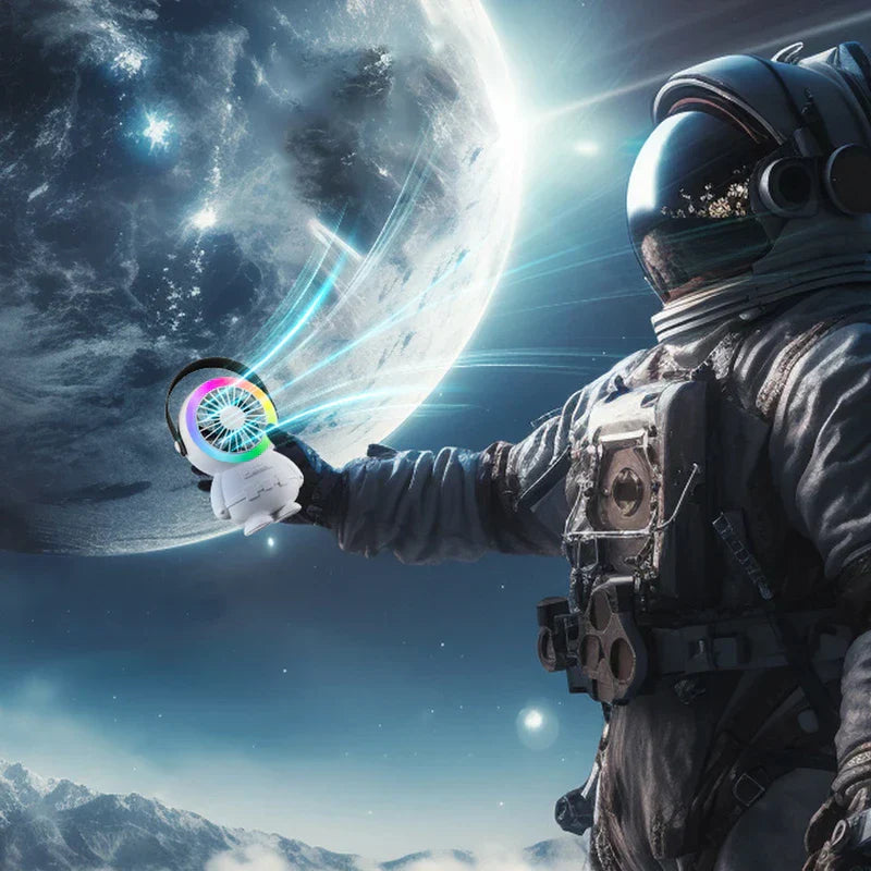 Astronaut Mini Handheld Usb Fan