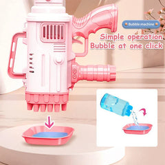 Automatic Bubble Machine Blower Toy