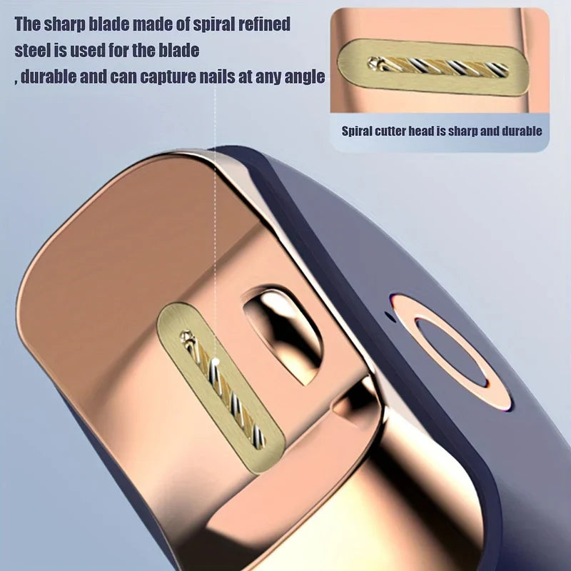 Automatic Electric Nail Clipper Trimmer