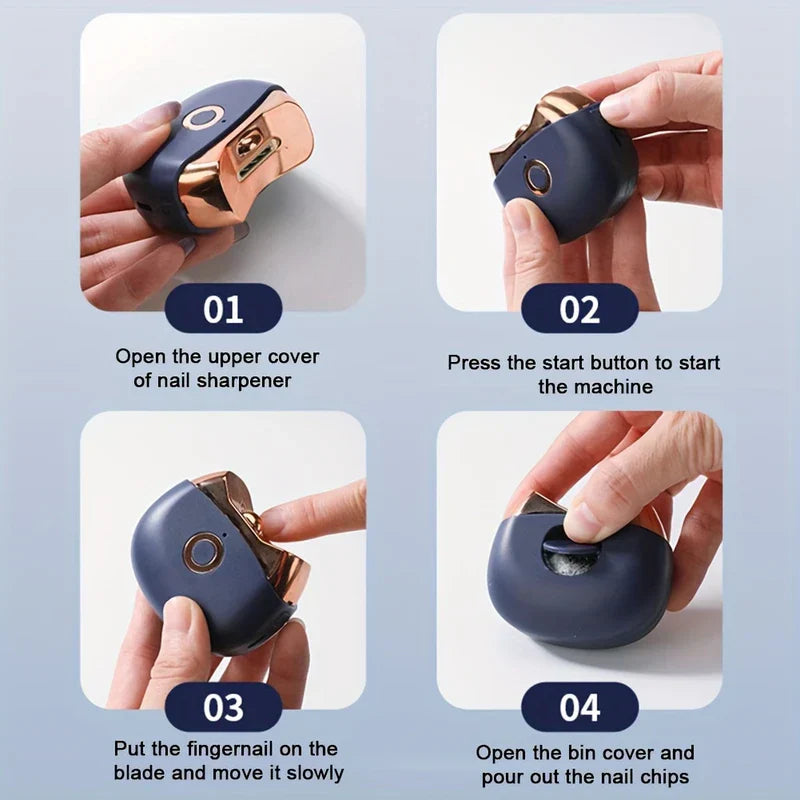 Automatic Electric Nail Clipper Trimmer