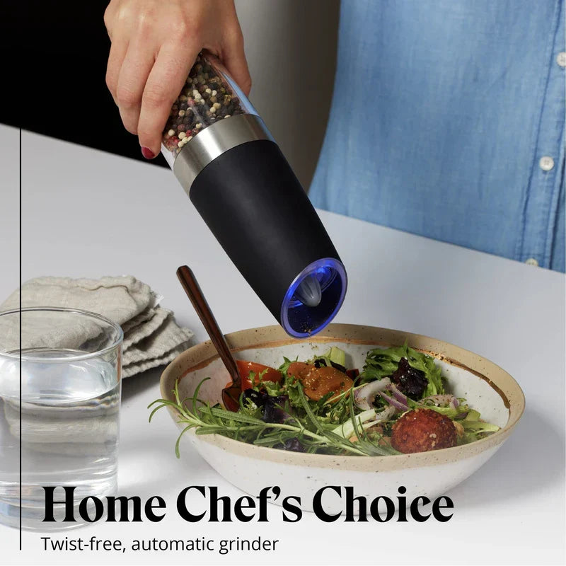 Automatic Electric Salt Pepper Grinder Set