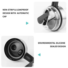 Automatic Flip Cap Leakproof Oil Dispenser Bottle