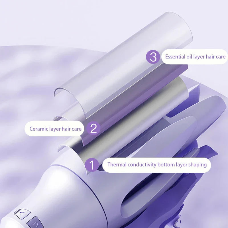 Automatic Hair Curler Wand Auto Rotating Styling Tool