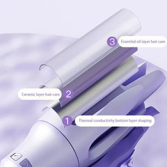 Automatic Hair Curler Wand Auto Rotating Styling Tool