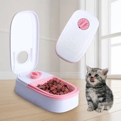 Automatic Pet Feeder Food Dispenser Programmable