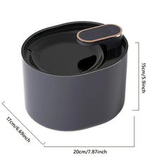 automatic pet water fountain with fresh flowing water for small pets