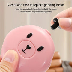 Baby Electric Nail Trimmer File Kit Safe