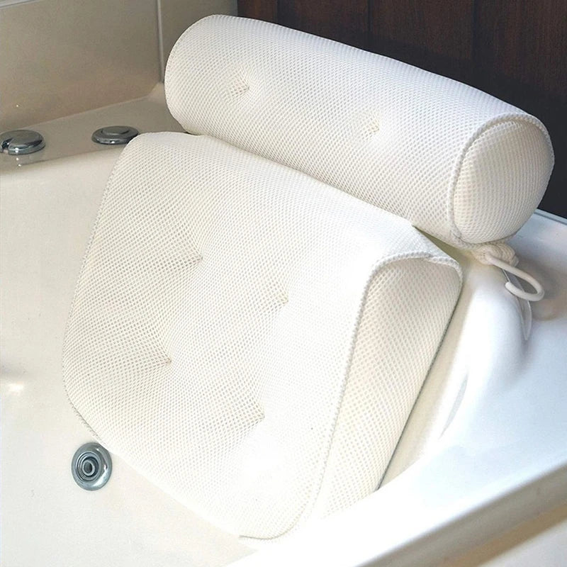Bath Pillow Bathtub Spa Headrest Cushion