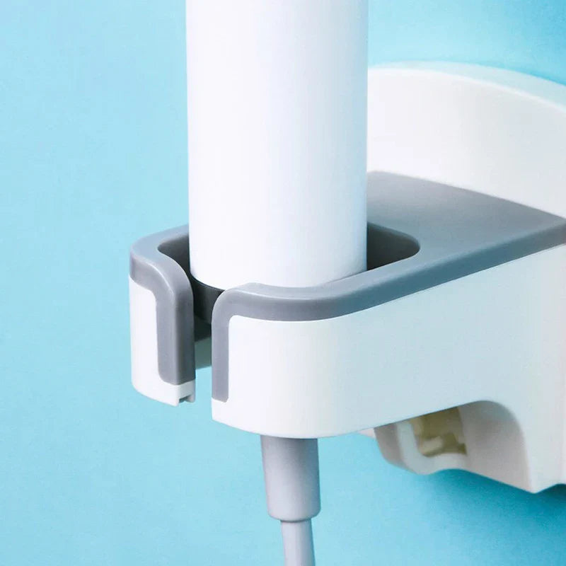 Bathroom Hair Dryer Holder Stand Organizer