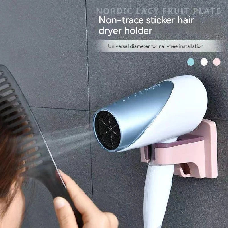 Bathroom Hair Dryer Holder Stand Organizer