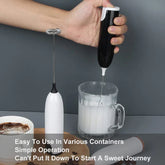 Battery Operated Drink Mixer Foaming Wand