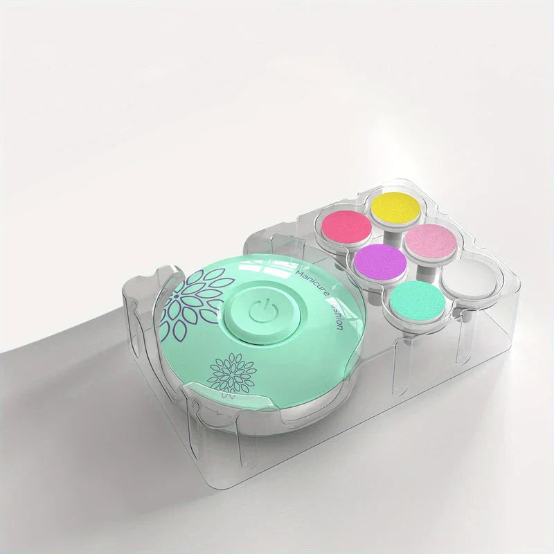 Battery Operated Electric Nail File Kit (6 Bits)