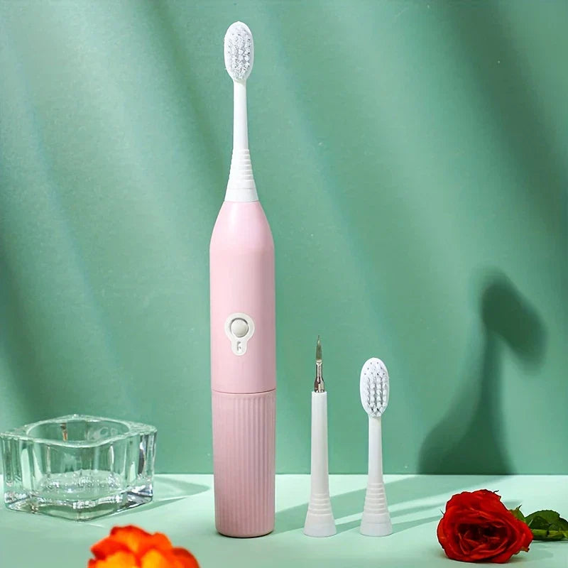 Battery Operated Electric Toothbrush Soft Bristle