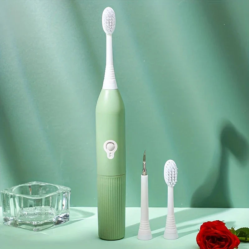 Battery Operated Electric Toothbrush Soft Bristle