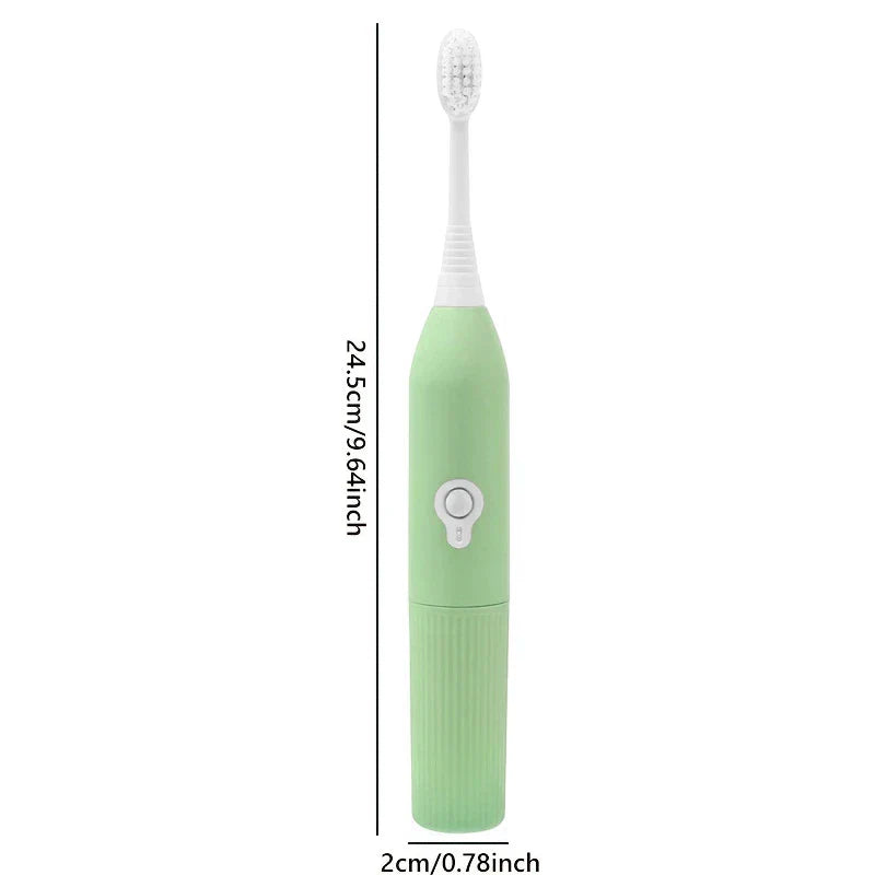 Battery Operated Electric Toothbrush Soft Bristle