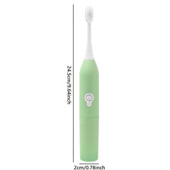 Battery Operated Electric Toothbrush Soft Bristle
