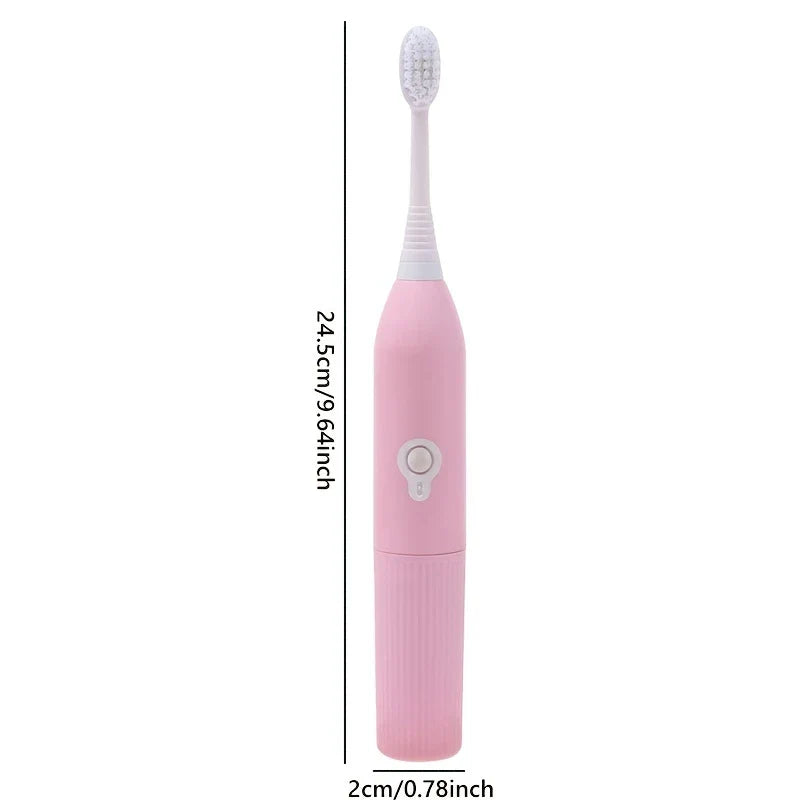 Battery Operated Electric Toothbrush Soft Bristle