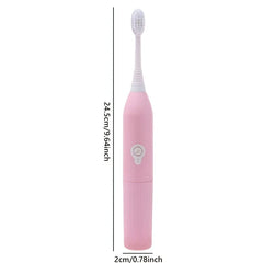 Battery Operated Electric Toothbrush Soft Bristle