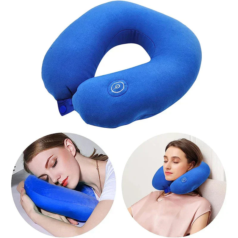 U-Shaped Travel Massage Pillow
