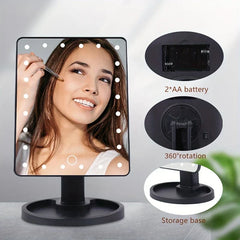 Battery Operated LED Vanity Makeup Mirror