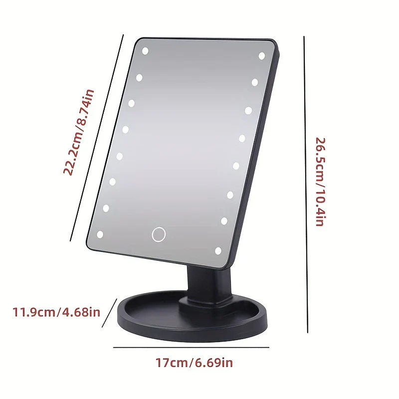 Battery Operated LED Vanity Makeup Mirror