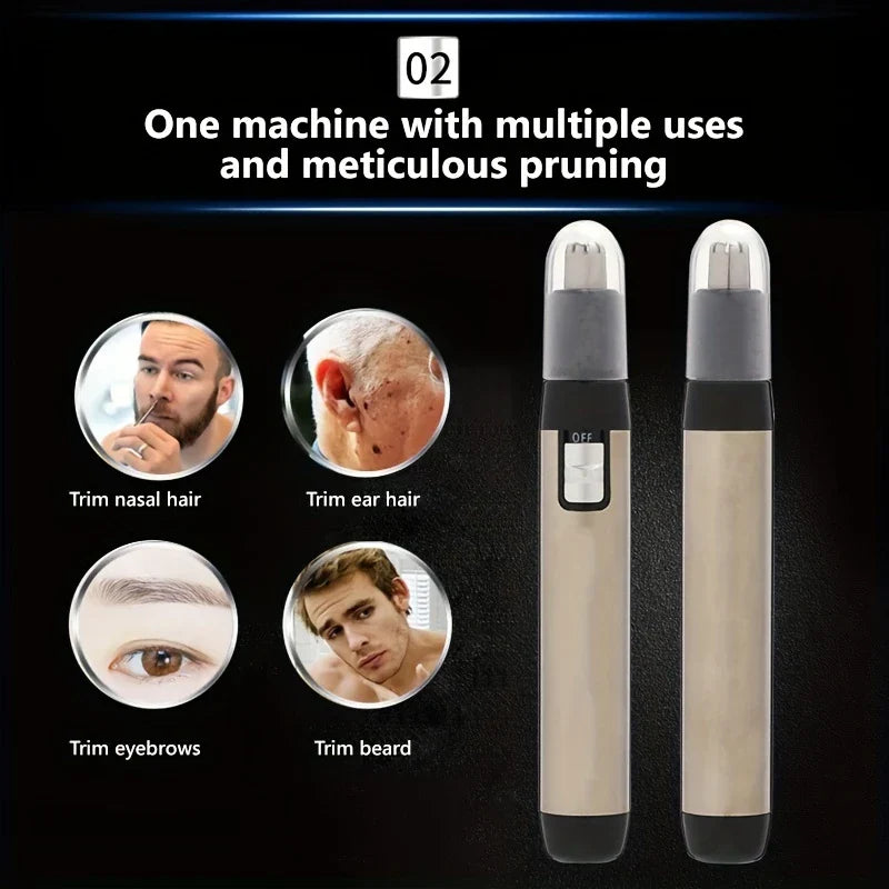 Battery Operated Nose Ear Hair Trimmer