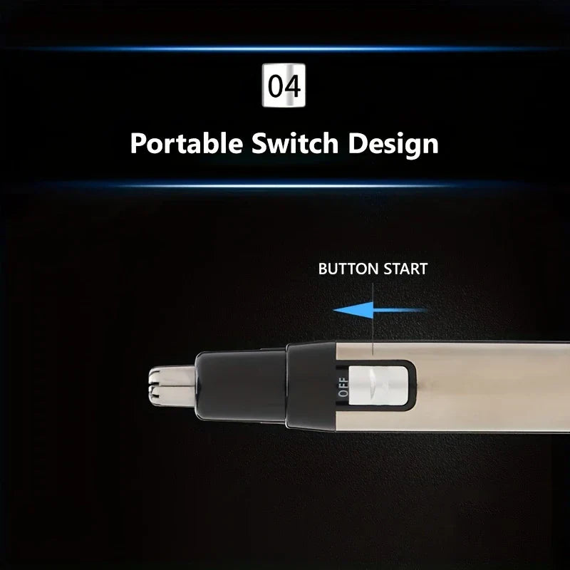 Battery Operated Nose Ear Hair Trimmer