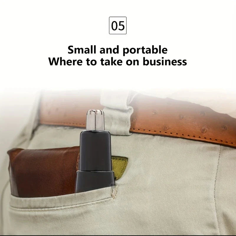 Battery Operated Nose Ear Hair Trimmer