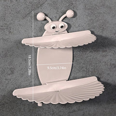 Bee Design Double Layer Soap Dish Holder
