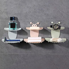 Bee Design Double Layer Soap Dish Holder