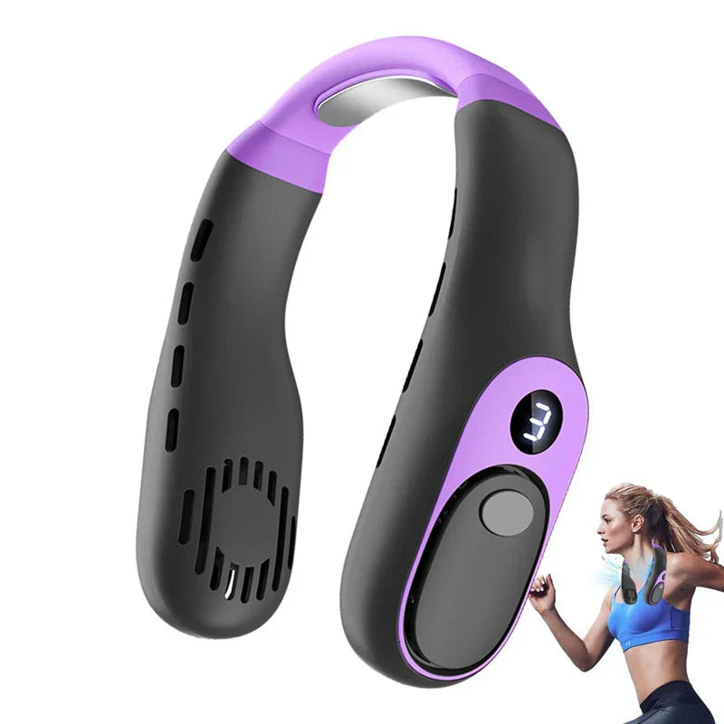 Bladeless Wearable Neck Fan Usb Portable Cooler