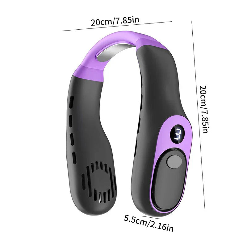 Bladeless Wearable Neck Fan Usb Portable Cooler