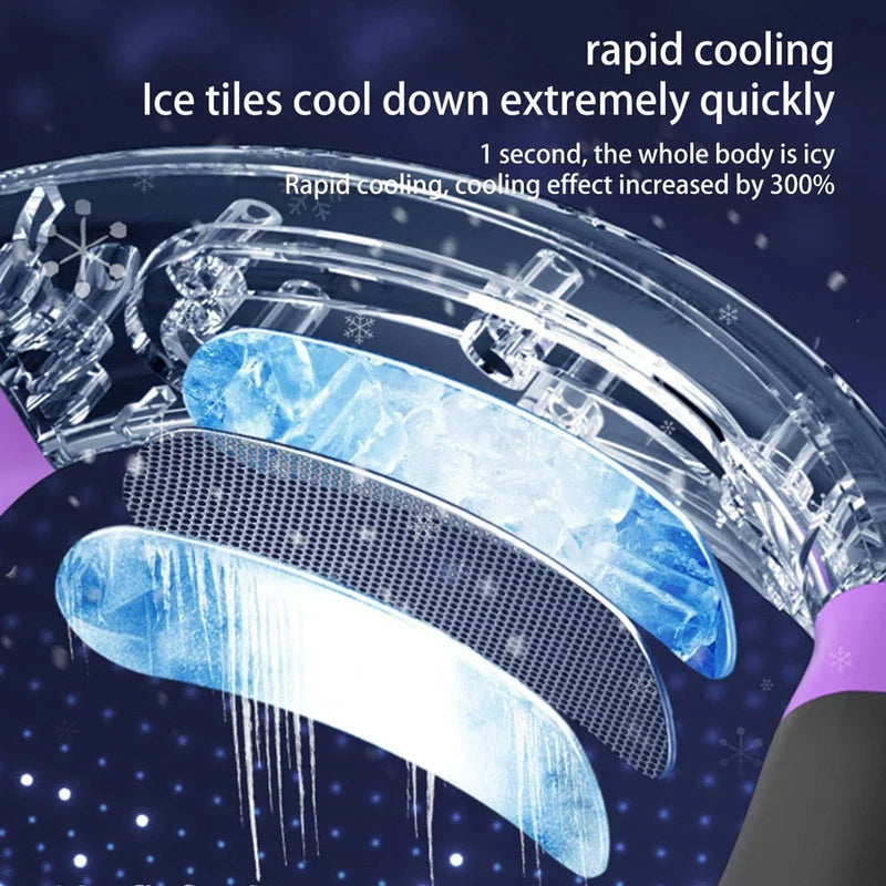 Bladeless Wearable Neck Fan Usb Portable Cooler