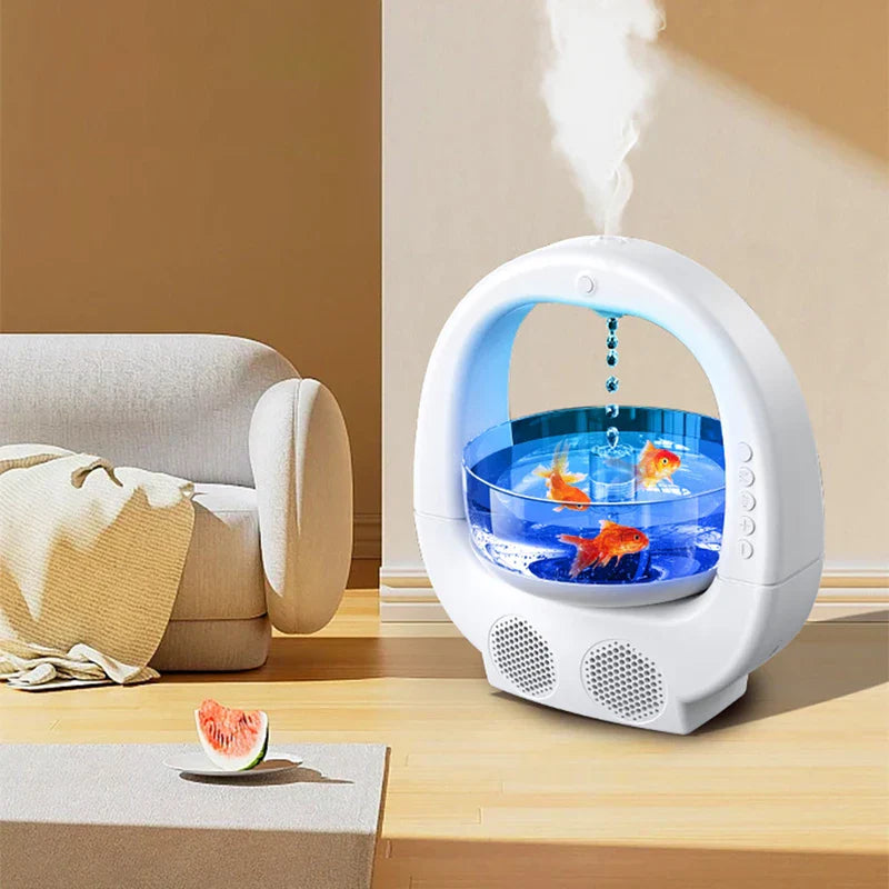 Bluetooth Speaker Air Humidifier Combo Lamp