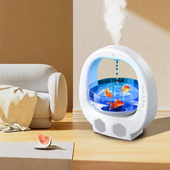 Bluetooth Speaker Air Humidifier Combo Lamp
