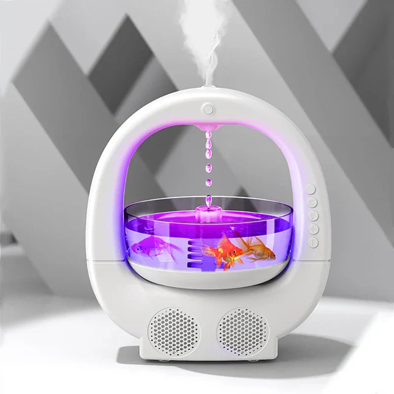 Bluetooth Speaker Air Humidifier Combo Lamp