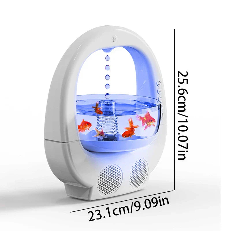 Bluetooth Speaker Air Humidifier Combo Lamp