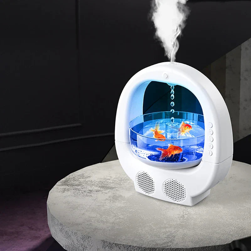 Bluetooth Speaker Air Humidifier Combo Lamp