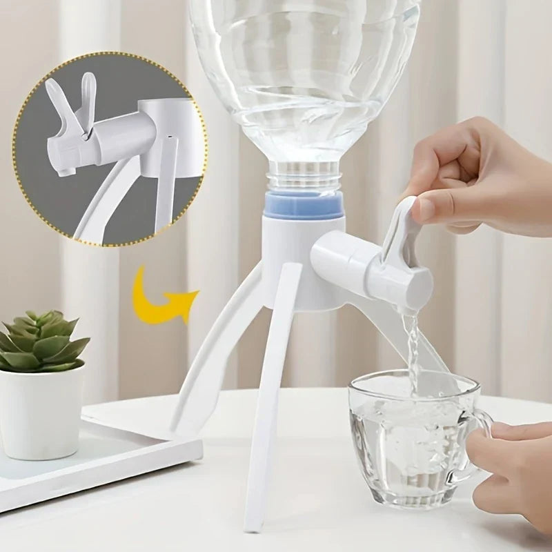 Bottled Water Jug Stand With Dispenser Valve Cradle
