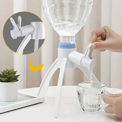 Bottled Water Jug Stand With Dispenser Valve Cradle